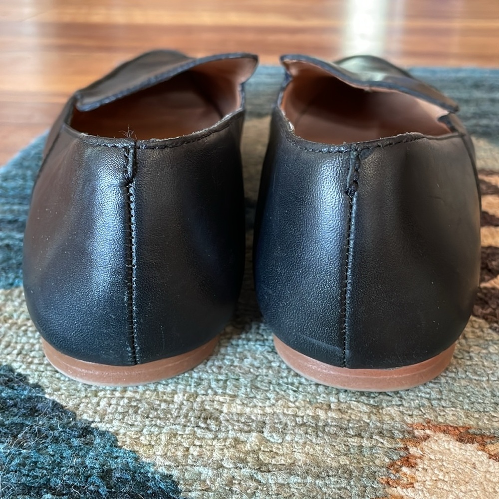 Madewell Leather Pointed Toe Loafers - Picture 2 of 6